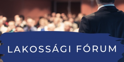 Partnerségi hirdetmény - Lakossági fórum